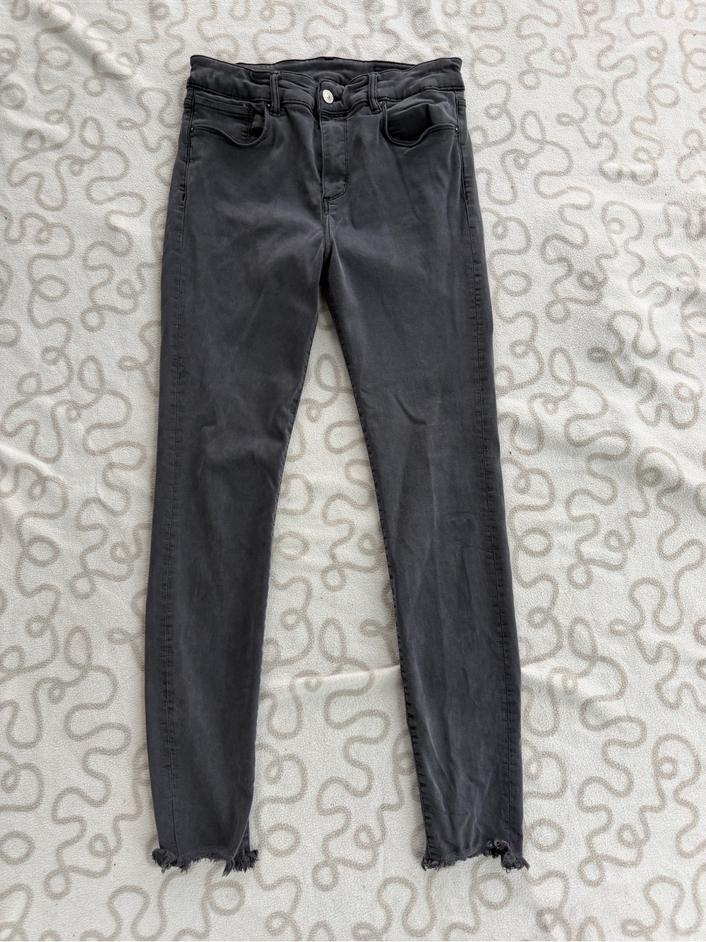 AllSaints Women's Skinny Jeans in Charcoal Black